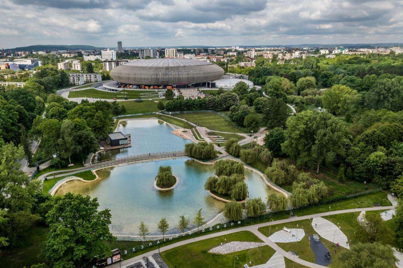 Tauron Arena Apartment With Garage - Krakow Lema Esterno foto